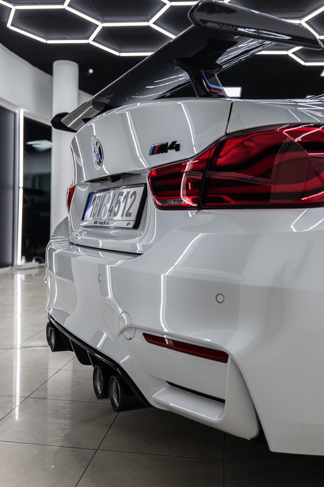 BMW M4 после детейлинга